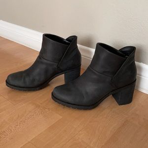 Clarks Black Booties